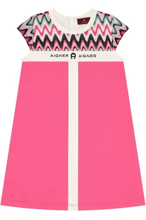 Aigner Vestido con logo bordado
