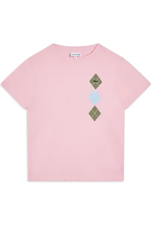 Lacoste Camiseta con motivo de rombos