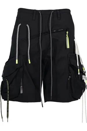 MOSTLY HEARD RARELY SEEN Bermudas cargo con cordones