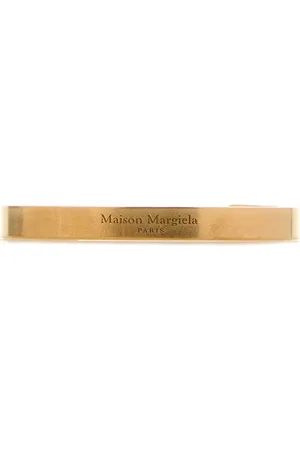 Maison Margiela Brazalete con logo grabado