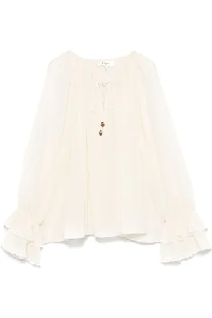 Chloé Blusa fruncida