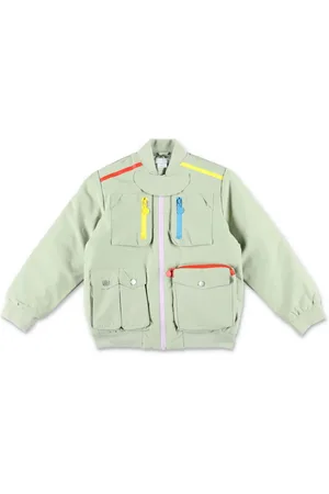 Stella McCartney Chaqueta bómber con cremallera