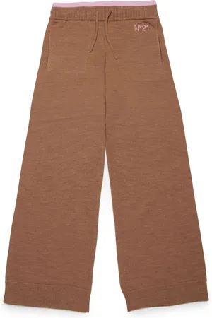 Nº21 Pantalones con logo bordado