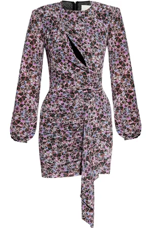 Isabel Marant Vestido Vinia fruncido