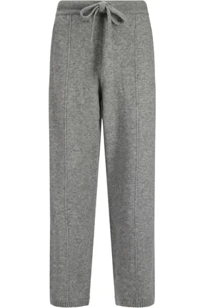 LANEUS Pantalones rectos lisos