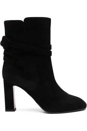 Aquazzura Botas Very con lazo y tacón de 85 mm