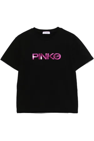 Pinko Camiseta con logo en relieve