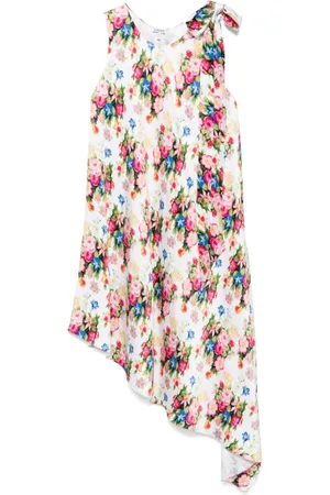 Loewe Vestido midi asimétrico