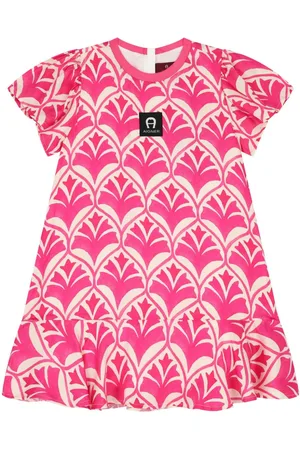 Aigner Vestido con parche del logo