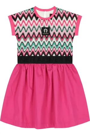 Aigner Vestido con parche del logo