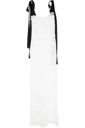 Atu Body Couture Vestido largo de encaje de x Rue Ra