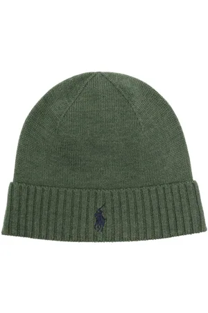 Ralph Lauren Gorro con bordado Polo Pony