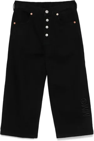 Maison Margiela Vaqueros con logo bordado