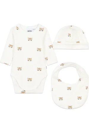 HUGO BOSS Conjunto de tres peleles Red Panda