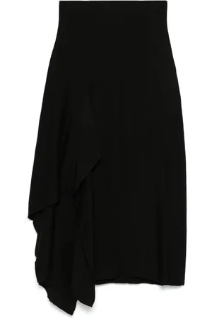 YOHJI YAMAMOTO Falda drapeada