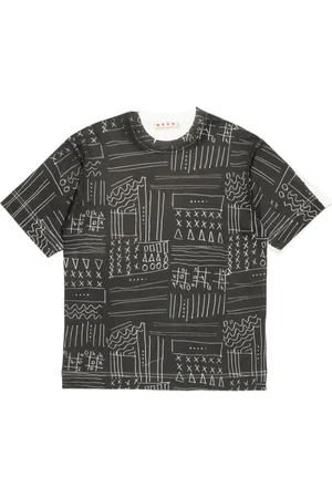 Marni Camiseta con estampado gráfico