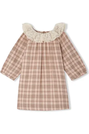 BONPOINT Vestido a cuadros