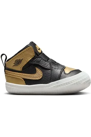 Jordan Patucos Air Jordan 1 Black Metallic Gold