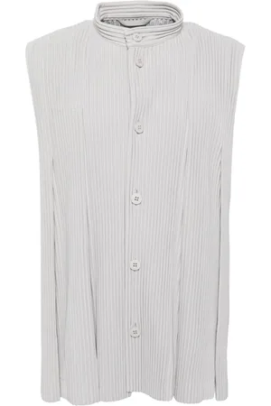 Issey Miyake Chaleco plisado