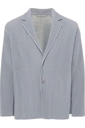 Issey Miyake Blazer de vestir plisado