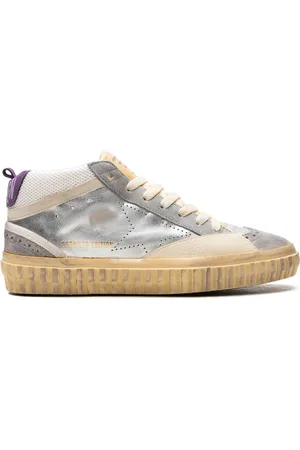 Golden Goose Zapatillas Mid Star Silver/Silver Sconce/Purple
