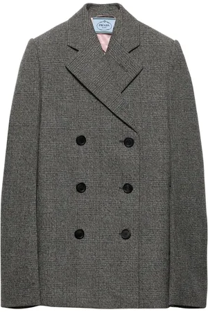 Prada Blazer a cuadros príncipe de Gales