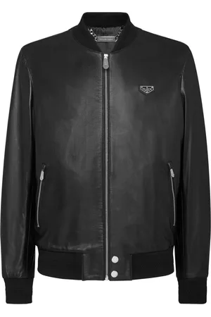 Philipp Plein Chaqueta bómber con cremallera