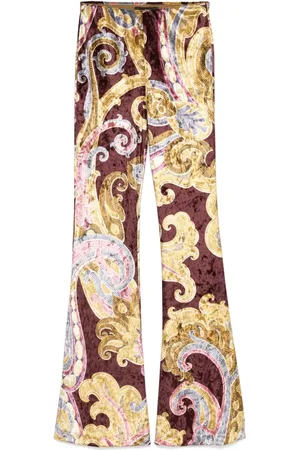 Etro Pantalones estampados