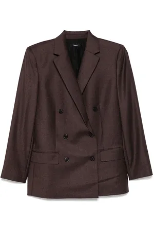 THEORY Blazer Hickory