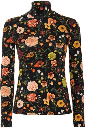 La DoubleJ Top con motivo floral