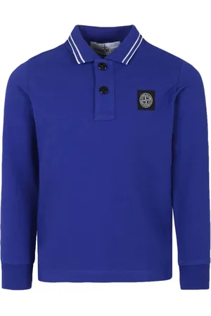 Stone Island Polo con parche Compass