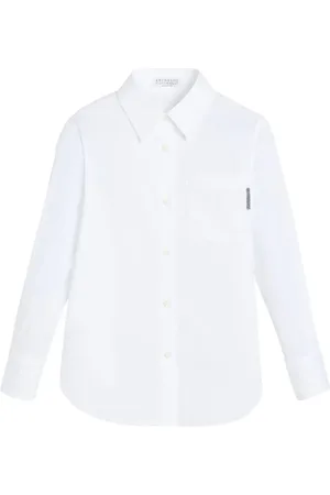 Brunello Cucinelli Camisa lisa