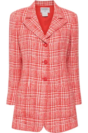 CHANEL Chaqueta con botones y logo CC 1997