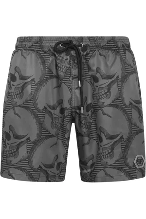 Philipp Plein Bañador con estampado Skull