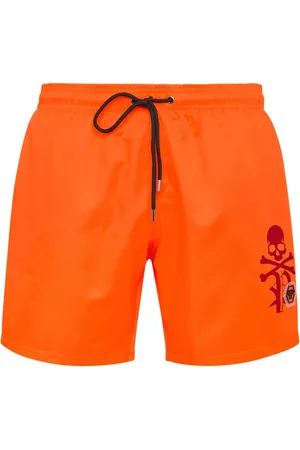 Philipp Plein Bañador con logo estampado