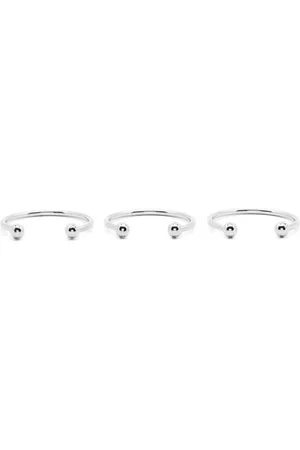 Patrizia Pepe Set de tres pulseras Piercing