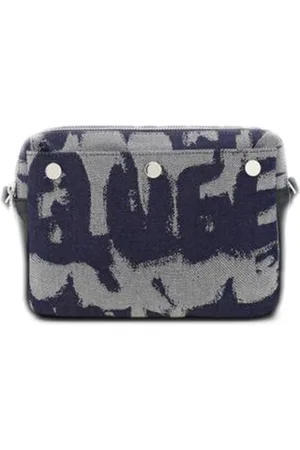 Alexander McQueen Bandolera con estampado Grafitti