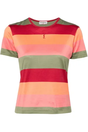 Saint Laurent Camiseta con logo