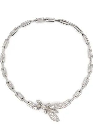Patrizia Pepe Collar con apliques de strass