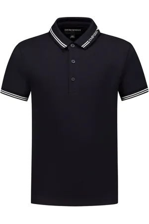 Emporio Armani Polo con logo bordado
