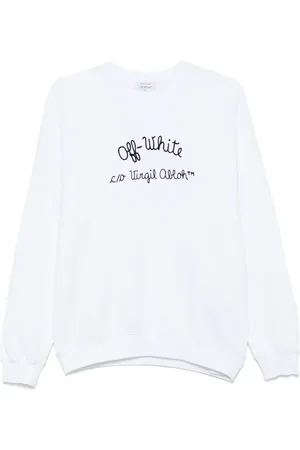 OFF-WHITE Sudadera con logo bordado