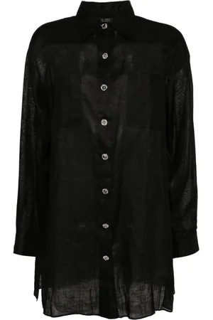CHANEL Camisa con botones CC 2000