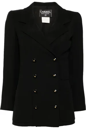 CHANEL Chaqueta con botones y logo CC 1993