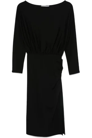 Kaos Vestido midi fruncido