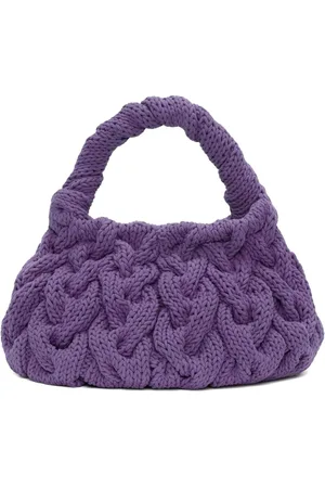 J.W.Anderson Bolso shopper de punto de ochos