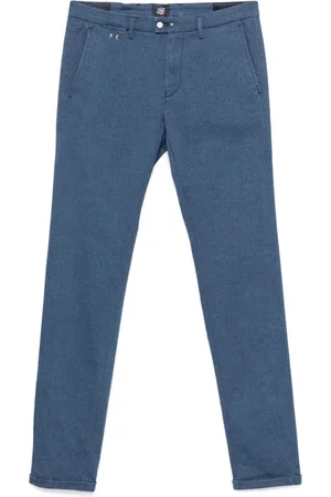 sartoria tramarossa Pantalones con motivo de espiga