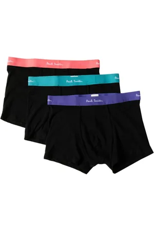 Paul Smith Pack de tres bóxeres con logo