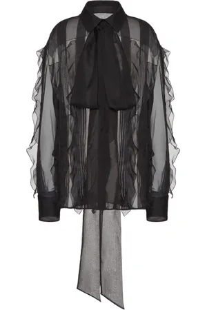 VALENTINO GARAVANI Blusa semitranslúcida
