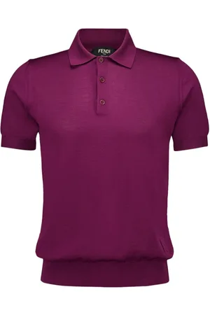 Fendi Polo con logo en relieve