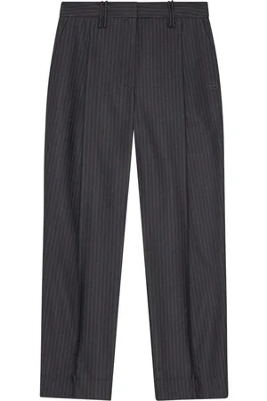Ganni Pantalones a rayas diplomáticas